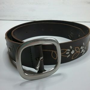 Fossil Brown Leather Belt